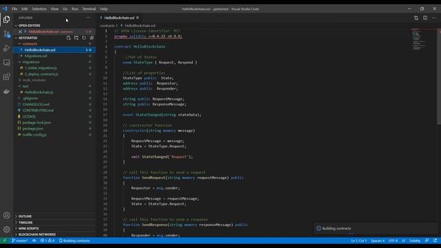 HOW TO CREATE A NEW SOLIDITY PROJECT ON VS CODE смотреть онлайн