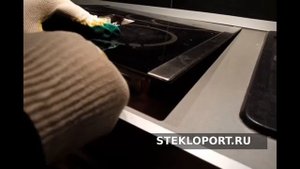 замена стекла на зависимой варочной панели ELECTROLUX