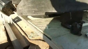 Дрезина с мотором от триммера часть.5