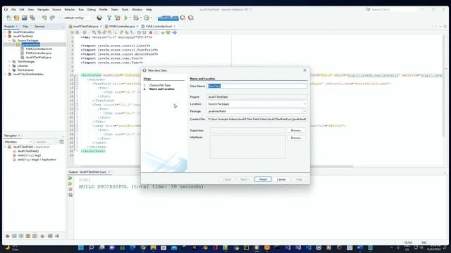 Code JavaFX TextField Input KeyEvent Validation in NetBeans & Scene Builder - Complete Project