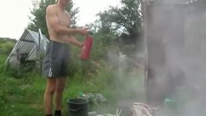 Огнетушитель - тестируем - разбираем
