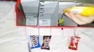 DIY Автомат Для Конфет / CANDY DISPENSER Cardboard vending Machine