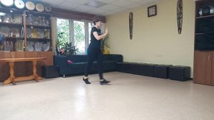 "Саночки", линейная схема. Танцуем вместе. Обучение. Line dance.