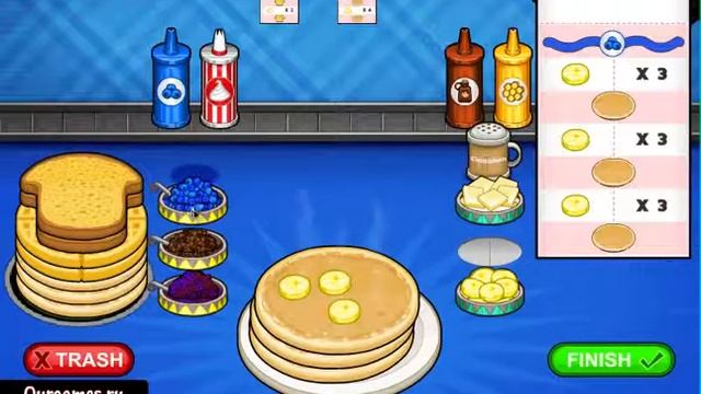 Прохождение онлайн-игры Papa's Pancakeria 142 смотреть онлайн