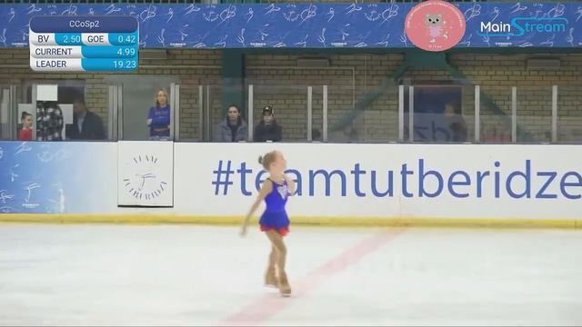 Злата Глазкова 1 юн. - Турнир "Хрустальная весна" 19.05.2022 смотреть онлайн