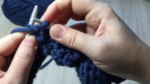 ОЧЕНЬ ПРОСТОЙ СНУД на двух спицах!!!МАСТЕР КЛАСС