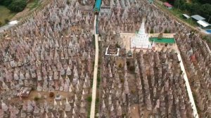 Kakku Pagodas complex in Myanmar: Stunning drone's view 2018