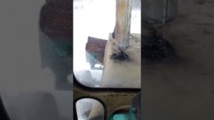 юмз-6 едем в деревню чистить снег.
