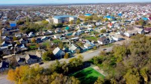 Суровикино сверху. Осень мкр 2022 г.