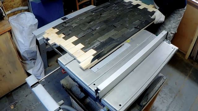 Стол из огрызков мореного дуба смотреть онлайн