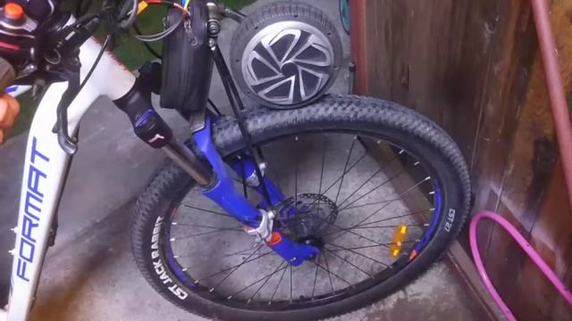 Как просто и дешево сделать электро велосипед из обычного фрикционый привод от гиросккутера смотреть онлайн