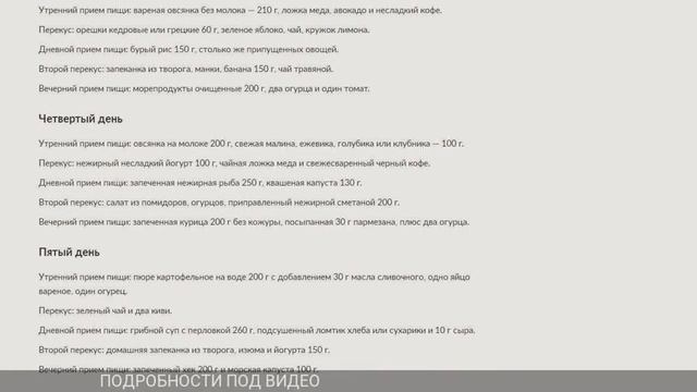 Правильное питание для похудения: меню на каждый день, ПП. Как составить план питания для похудения