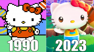 Эволюция серии игр Hello Kitty [1990-2023]