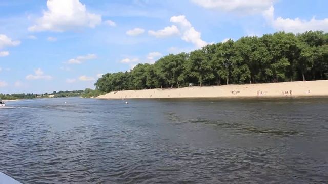Гомель. Прогулка на катере по реке Сож.