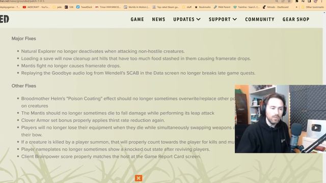 GROUNDED UPDATE! ANT Hill Food Crash's/MANTIS FIGHT Fixed! End Game Block Removed! Poison Buffed! смотреть онлайн