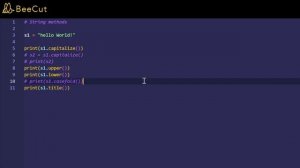 Matcha Code - Python基礎教學 - String Method - part1