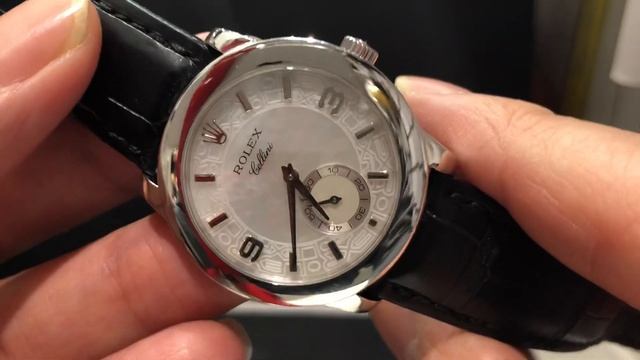Rolex Cellini pt950貝母面 смотреть онлайн
