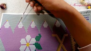 ПАСХАЛЬНЫЕ ЯЙЦА из БИСЕРА - мастер-класс. Урок 1/2 - Разбор схемы и подборка материалов