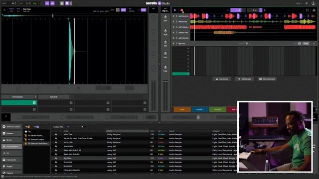 DJ Jazzy Jeff I Making a beat in Serato Studio смотреть онлайн