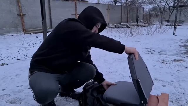 Обзор на комплект установки поворотного кресла в лодку ПВХ