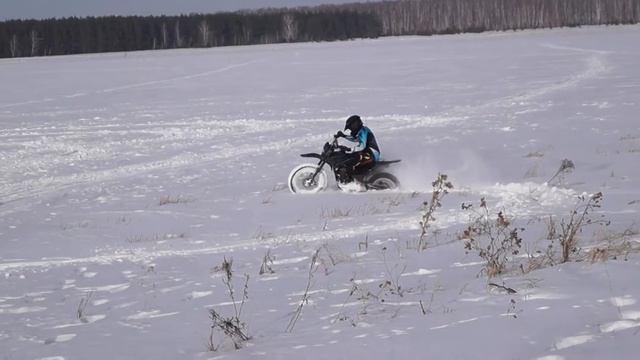 Покатушки по озеру на Irbis TTR 250 смотреть онлайн