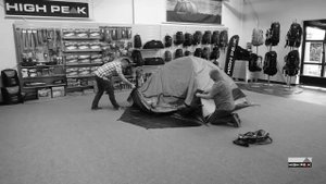 Туристическая палатка High Peak Talos 3 4 местная Двухслойная для трекинга Установка