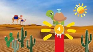 Hickory Dickory Dock Camel | Learning Desert Animals with Hickory Dickory Dock | Nursery Rhymes