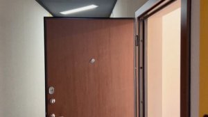 Замена МДФ панели на входной двери