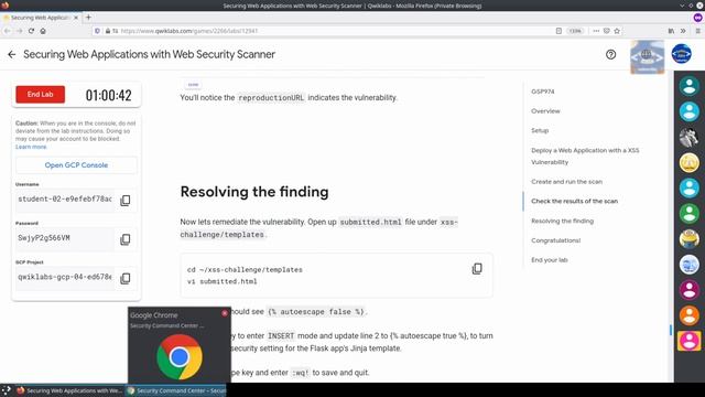 Securing Web Applications with Web Security Scanner | Qwiklabs GSP974 смотреть онлайн