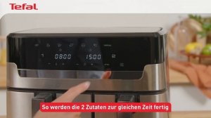 Dual Easy Fry & Grill Doppelkammer-Heißluftfritteuse EY905D Tutorial "Grillfunktion"