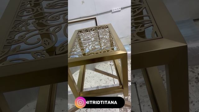 #золотоепокрытие #дизайнера #вакуумноенапыление #изнержавейки #нержавейка#покрытиезолото