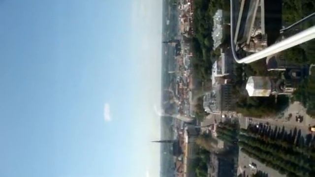 Рига, вид из лифта смотреть онлайн