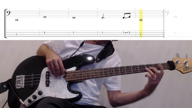100,000 Raisons by Harmonium - Bass Cover (tablature & notation included)