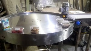 Конвейер модульная лента накопительный стол