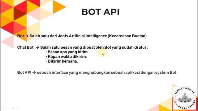 Part 1 - Belajar mengenal Telegram API | Tutorial Telegram API смотреть онлайн