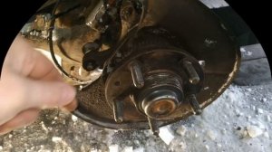 гул при движении, замена заднего ступичного подшипника mazda 6