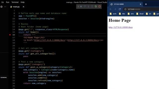 Debug FastAPI And SQLModel With VS Code And Breakpoints