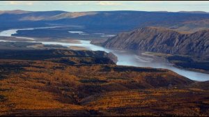 Река Юкон. Самая большая река Канады и Аляски.