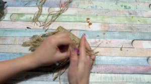 Корзинка из джута своими руками! Имитация плетеной корзины!