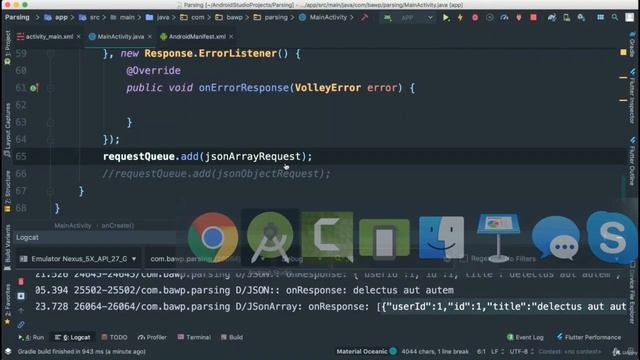 Chapter - 12 || Parsing JSON Array || #70 смотреть онлайн