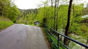 Гармиш-Партенкирхен, Немецкая Жизнь. Partnachklamm Wanderung. Garmisch-Partenkirchen Germany.