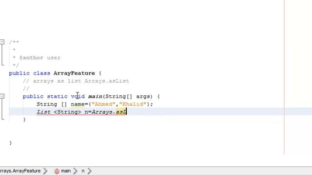 Java Arrays uitity class смотреть онлайн