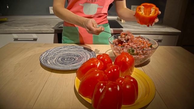 Фаршированный Перец | Вкусный Рецепт