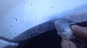 Оцинкова металла после удаления ржавчины