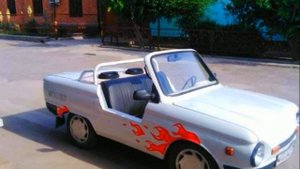 Как делают тюнинг автомобилей ЗАЗ «ЗАПОРОЖЕЦ» в Узбекистане