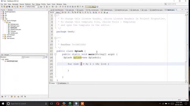 Java Splash Screen Using Swing And Progress Bar and Thread Example смотреть онлайн