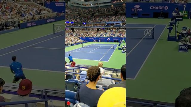 Novak Djokovic Vs Stan Wawrinka 2019 US Open Round of 16 Arthur Ashe