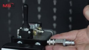 Тиски пневматические