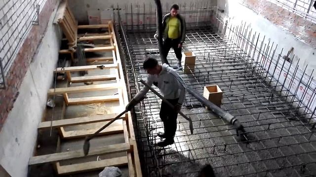 Строительство бассейна. Заливка дна. Компания Грандеза смотреть онлайн