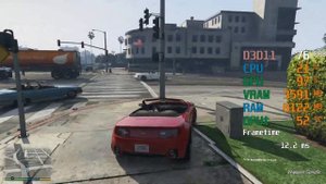 GeForce GTX 1650 -- AMD Ryzen 5 3600 -- Grand Theft Auto V GTA V FPS Test